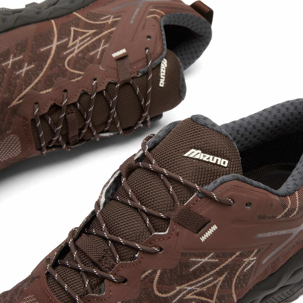 Mizuno WAVE MUJIN LS GTX Sneaker in Mole/Chicory Coffee/Tortoise Shell