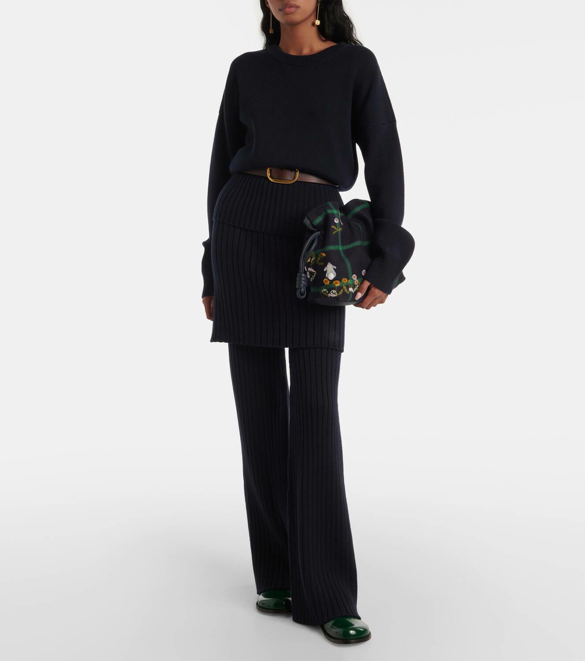 Loewe x Suna Fujita Flamenco Bunnies Small clutch Loewe
