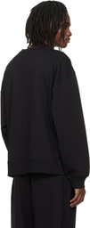 Dries Van Noten Black Oversized Sweatshirt