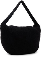 Cordera Black Wool & Mohair Bag