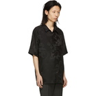 Alexander Wang Black Silk Dragon Shirt