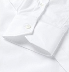 Fendi - Slim-Fit Appliquéd Cotton Shirt - White