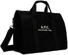 A.P.C. Black Recuperation Gym Bag
