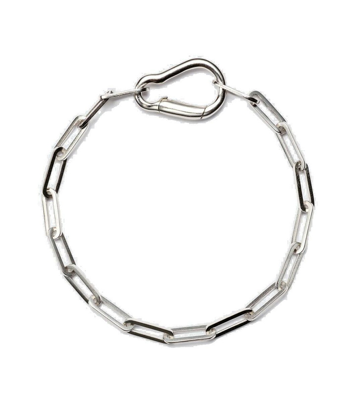 Photo: Mateo Carabiner sterling silver chain bracelet