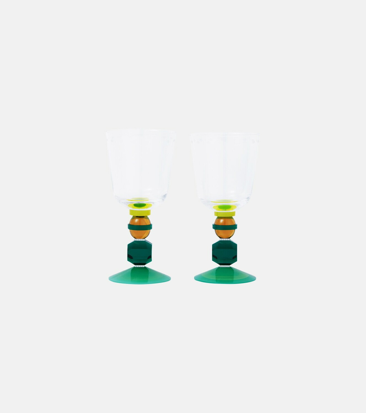 Reflections Copenhagen - Mayfair set of 2 short crystal glasses
