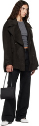 Loulou de Saison Brown NEIL Double Breasted Jacket