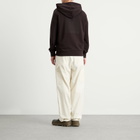 Moncler Men's Washed Hoodie in Brown
