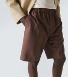 Burberry Virgin wool shorts