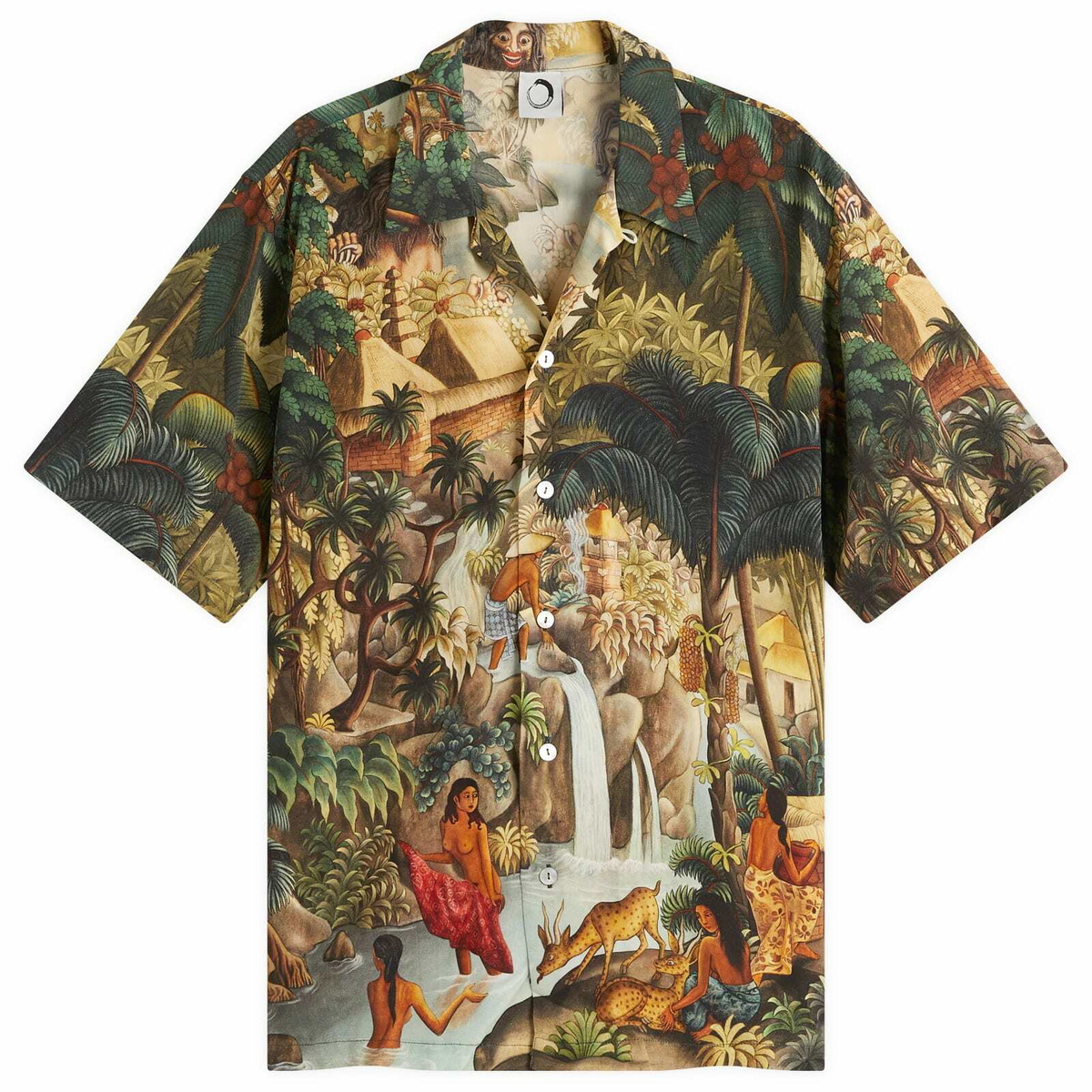Endless Joy Men's Champuhan Vacation Shirt in Multi