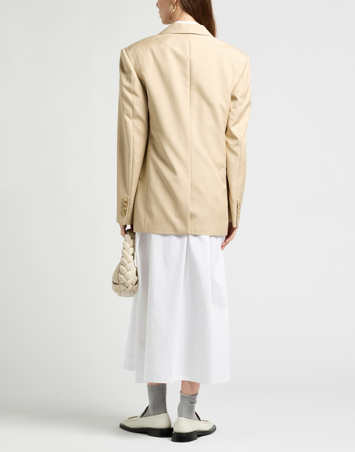 Stella Mccartney Womens Blazer in Beige