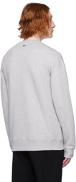 Lacoste Gray Croc Sweatshirt