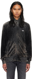 Diesel Black S-Raband Track Jacket