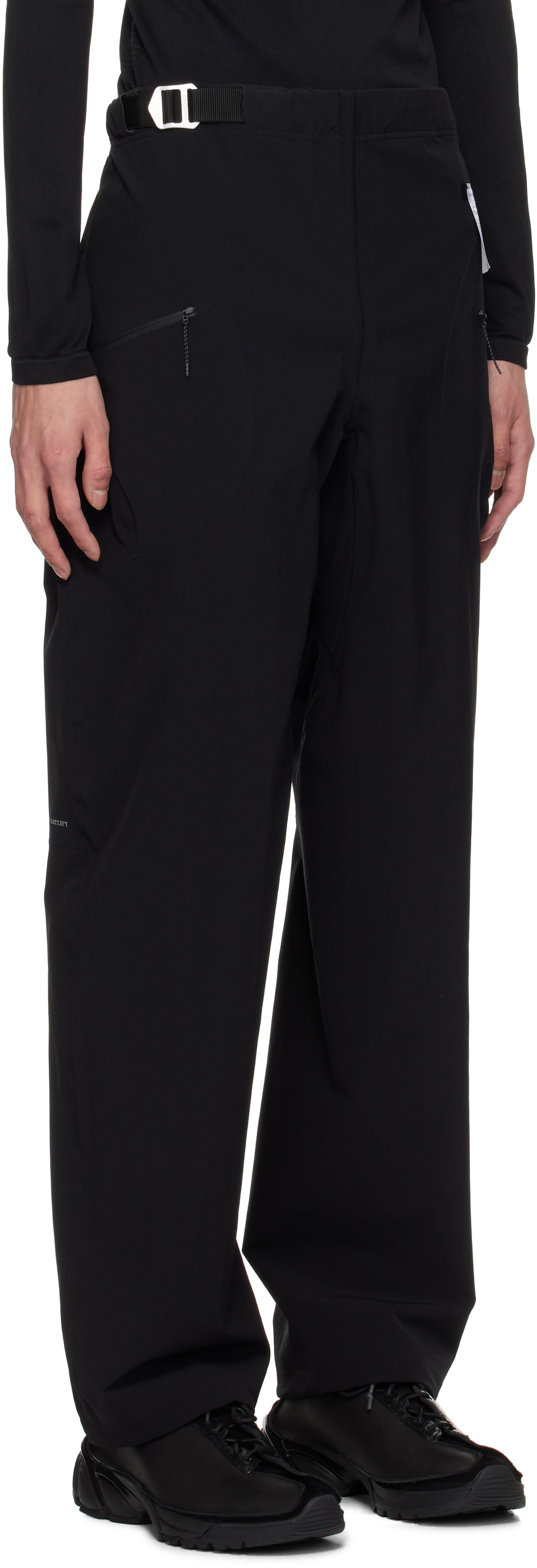 Satisfy Black Peaceshell Technical Climb Trousers