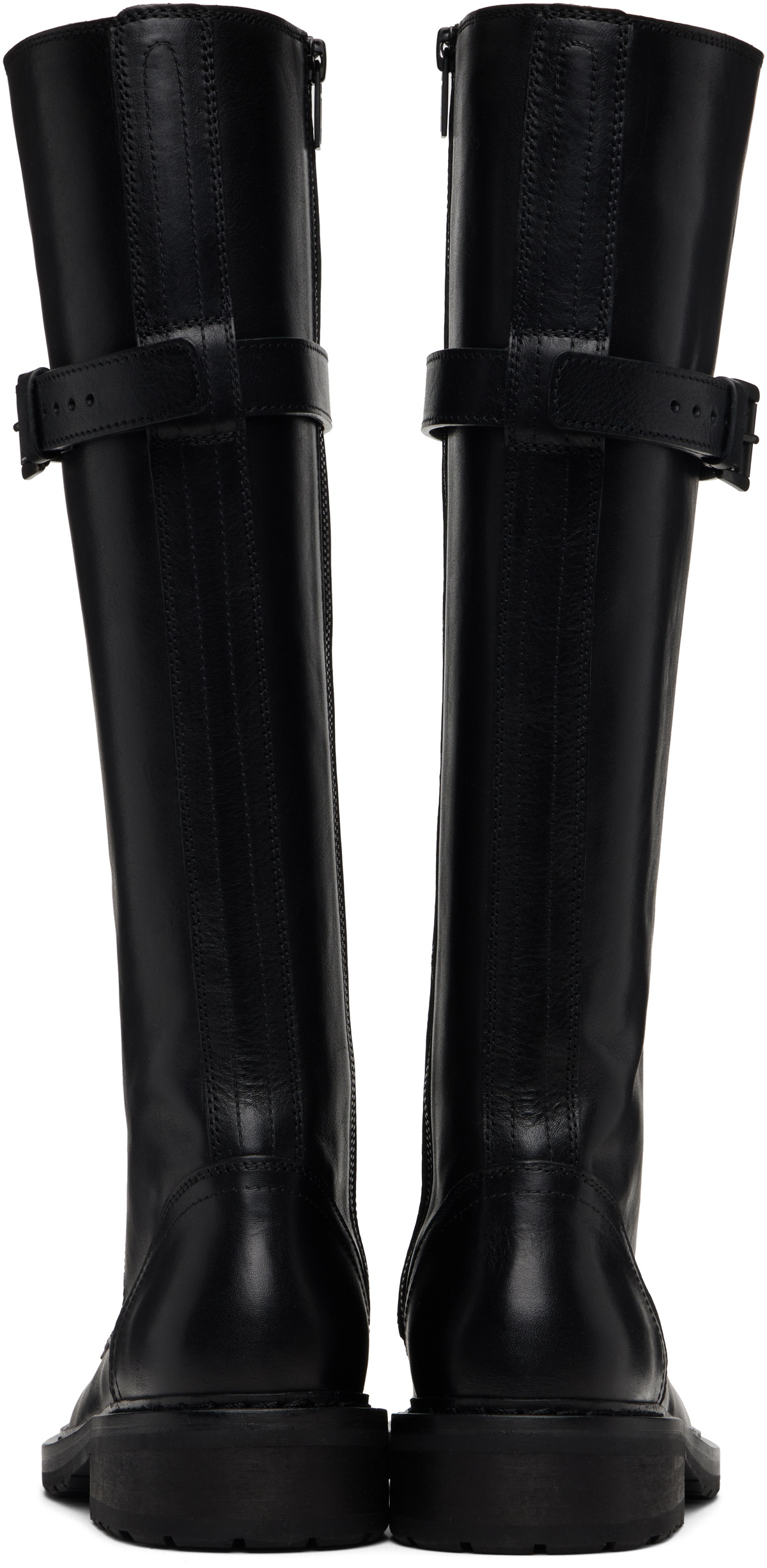 Ann Demeulemeester Black High Danny Tall Boots
