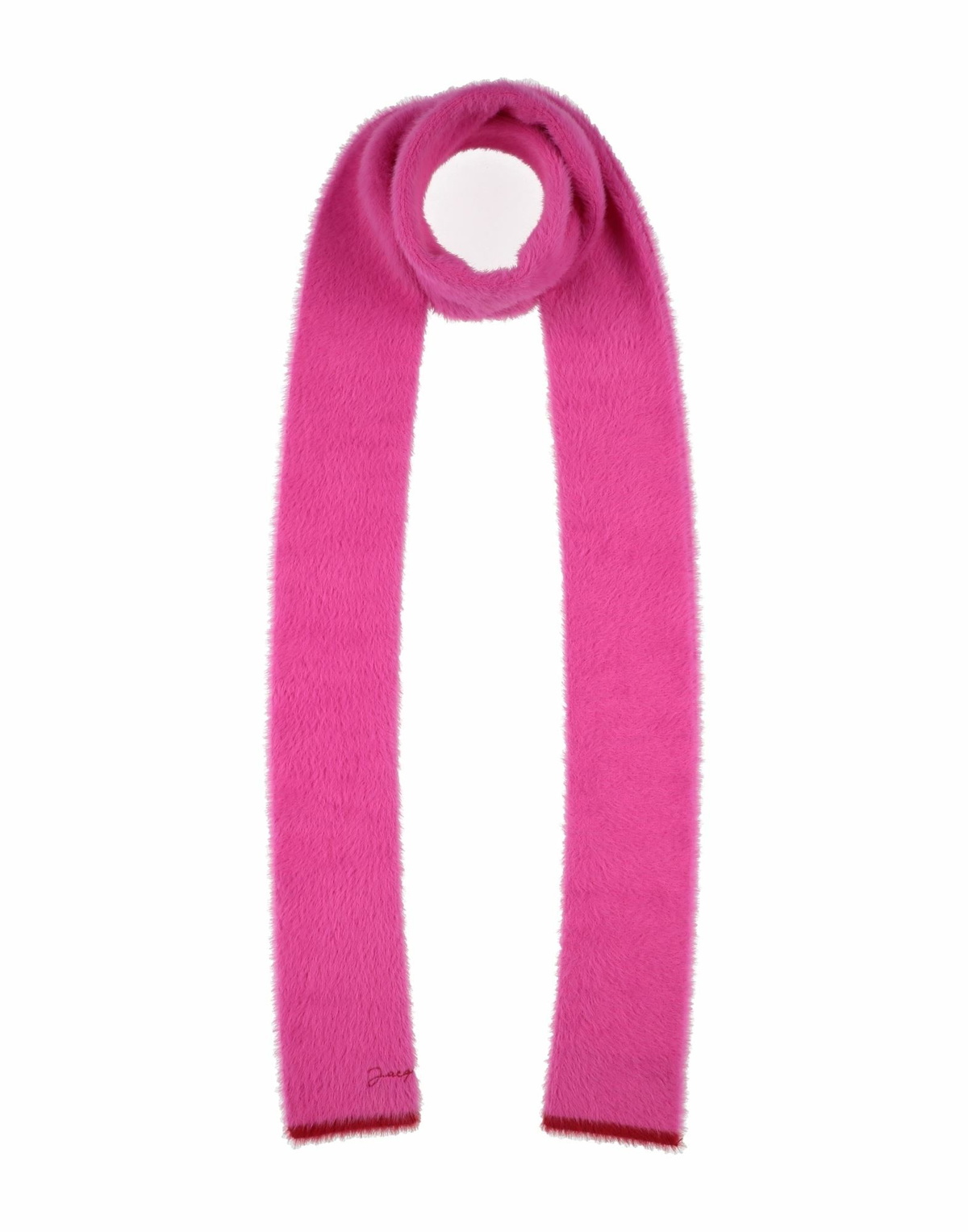 Jacquemus Womens Scarf Fuchsia