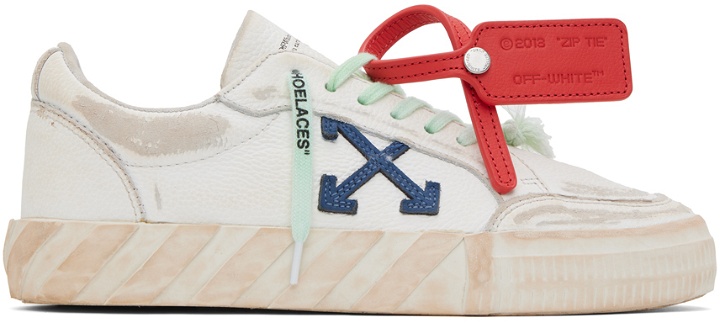 Photo: Off-White Off-White Distressed Vulcanized Sneakers