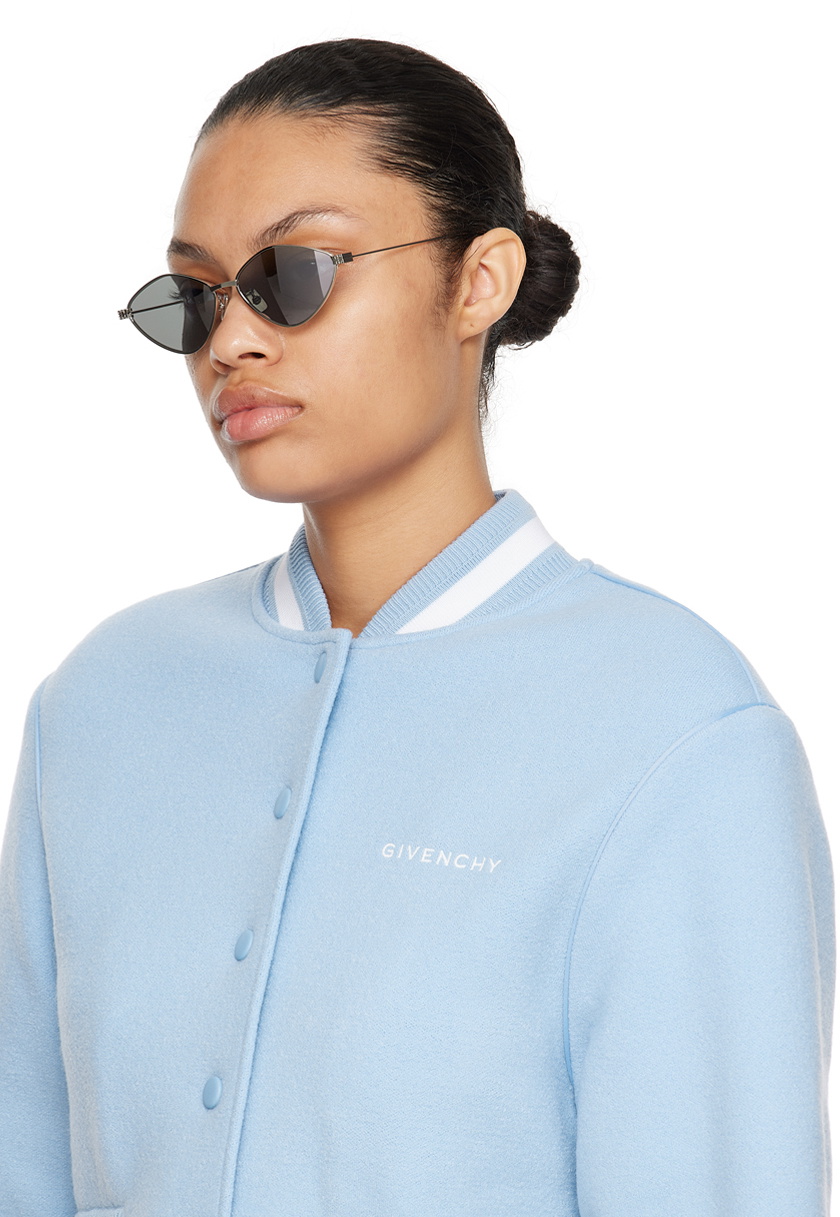 Givenchy logo Oval Sunglasses Givenchy GV Speed 51MM Oval Sunglasses | Saks Fifth Avenue main image 2