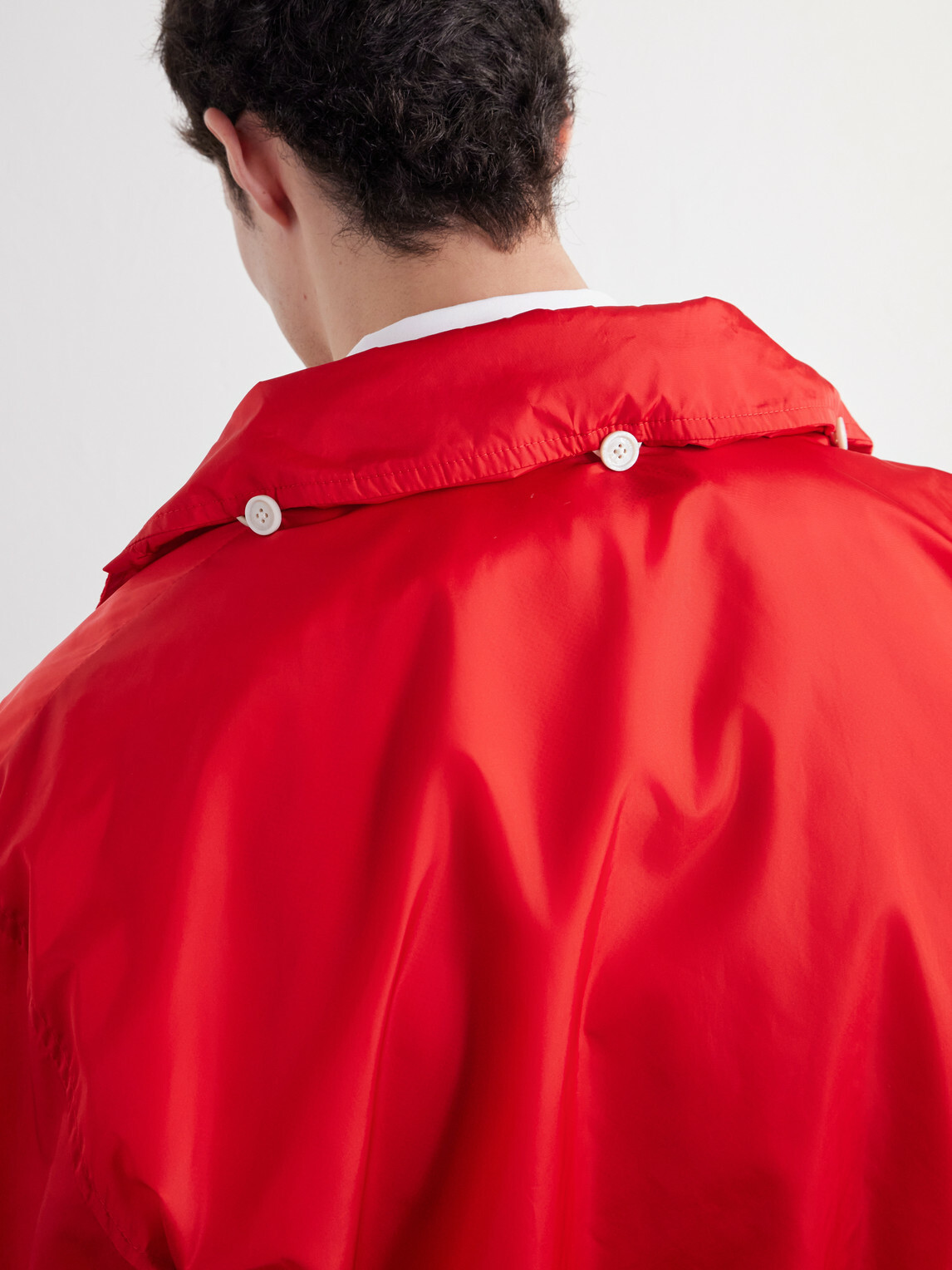 TOTEME - Shell Hooded Jacket - Red