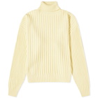 Fear of God ESSENTIALS Women's Turtleneck in Garden Yellow