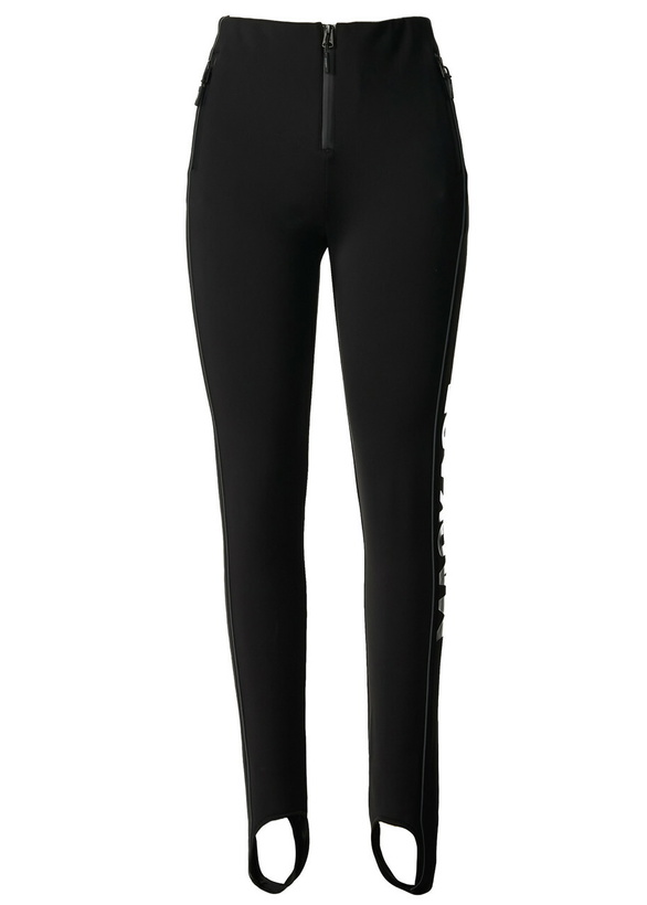 Photo: Mackage Zavi Bonded Fleece Stirrup ski Trousers Black