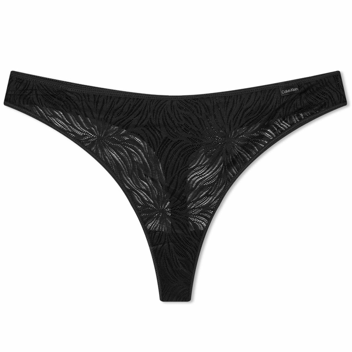 Photo: Calvin Klein Women's Thong in Black