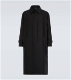Valentino Cotton, wool and silk car coat