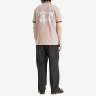 Comme des Garçons SHIRT Men's x Fred Perry Polo Shirt in Rose