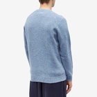 NN07 Men's Nathan Crew Knit in Light Blue Melange