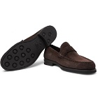 Canali - Suede Loafers - Brown