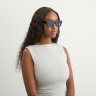 Off-White Sunglasses Minneapolis Sunglasses in Black/Blue 
