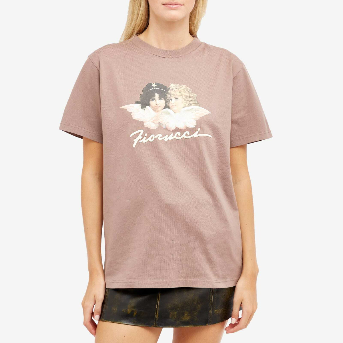 FIORUCCI☆ANGELS SQUIGGLE LOGO Tシャツ 関税送料込み FIORUCCI☆ANGELS SQUIGGLE LOGO Tシャツ 関税送料込み