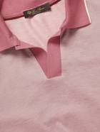 Loro Piana - Cotton Polo Shirt - Pink