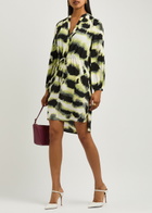 Diane Von Furstenberg Sonoya Printed Chiffon Mini Dress Multicoloured