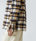 Greg Lauren Plaid cotton shirt