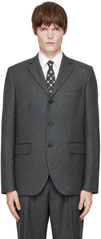 Photo: ANOTHER ASPECT Gray Another 1.0 Suit Blazer