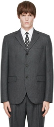 ANOTHER ASPECT Gray Another 1.0 Suit Blazer