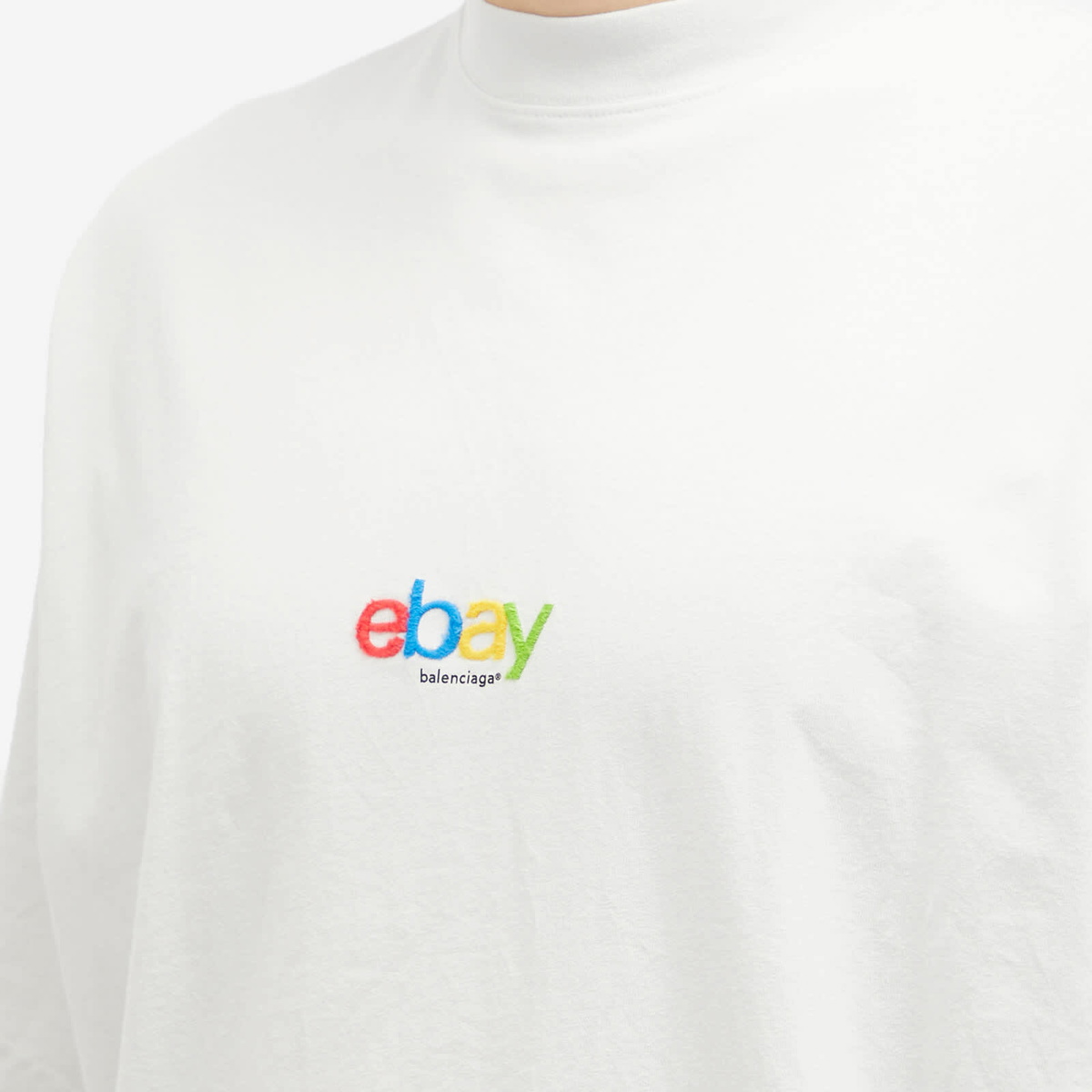 国内発送☆BALENCIAGA☆Oversized T-Shirt/WHITE イーベイ EJL687_in_m.jpg
