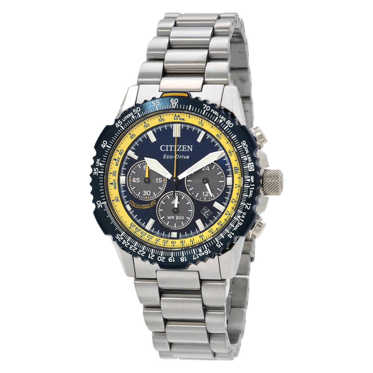 Citizen Promaster Navihawk Chronograph Blue Dial Mens Watch CA4667-53L