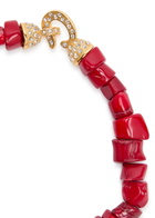 Timeless Pearly Beaded 24kt Gold-plated Necklace - One Size