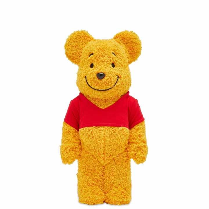 Photo: Medicom Be@rbrick Winnie the Pooh Costume Ver. Pile Fabric 
