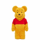 Medicom Be@rbrick Winnie the Pooh Costume Ver. Pile Fabric 