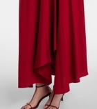 Roksanda Asha crêpe maxi skirt