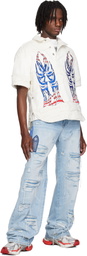 Who Decides War Off-White Winged Glory Polo