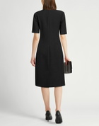 Peserico Womens Midi dress in Charcoal