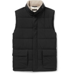 Loro Piana - Storm System Quilted Shell Hooded Gilet - Black