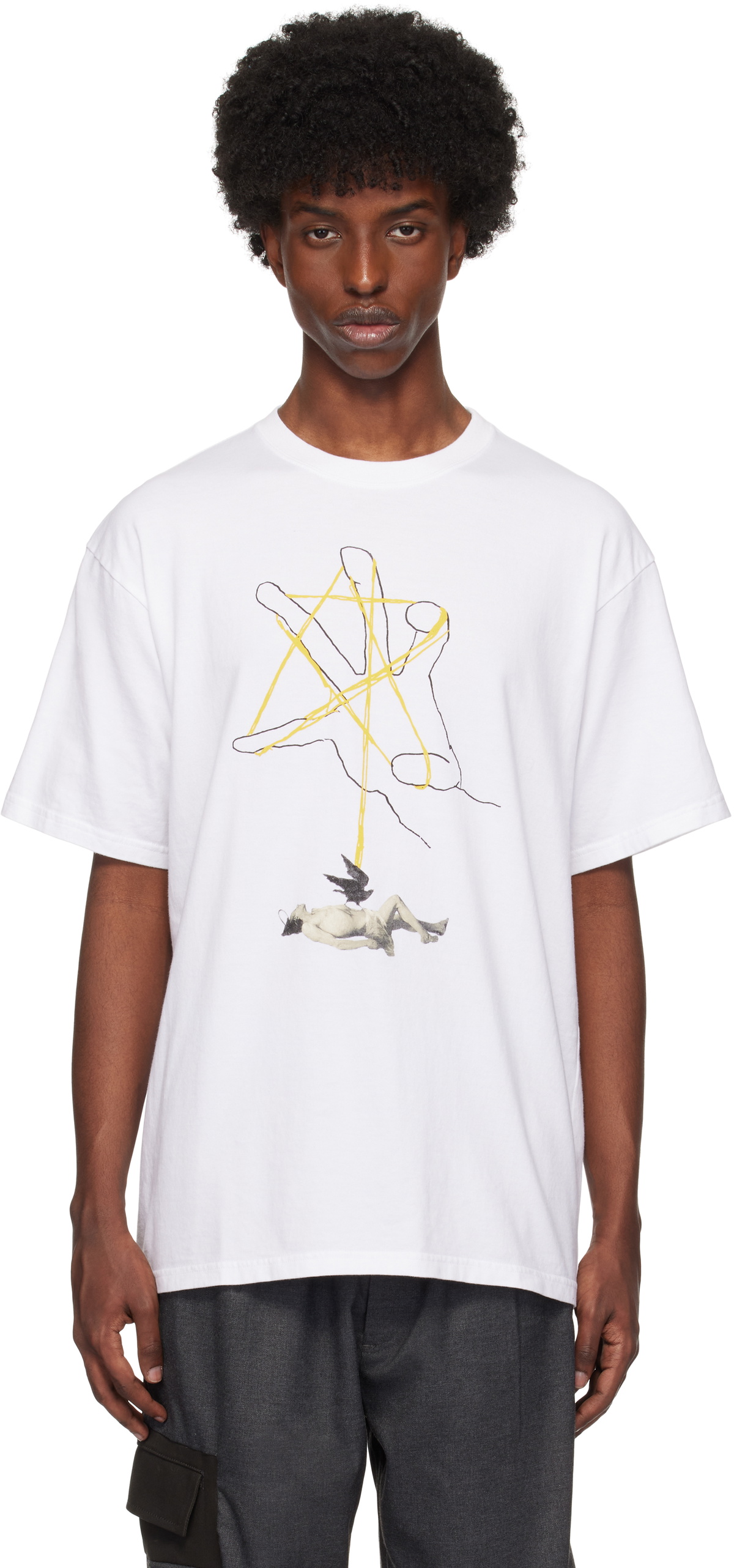 UNDERCOVER White UC2D3806 T-shirt Undercover