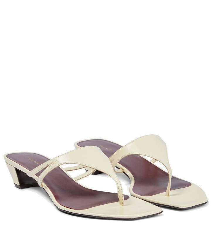 Photo: The Row Leather thong sandals