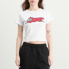 ICECREAM Women's Running Dog Baby T-Shirt in White