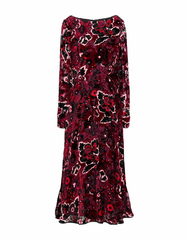 Photo: Talbot Runhof Womens Midi dress Burgundy
