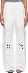 J.Kim White Petal Lounge Pants
